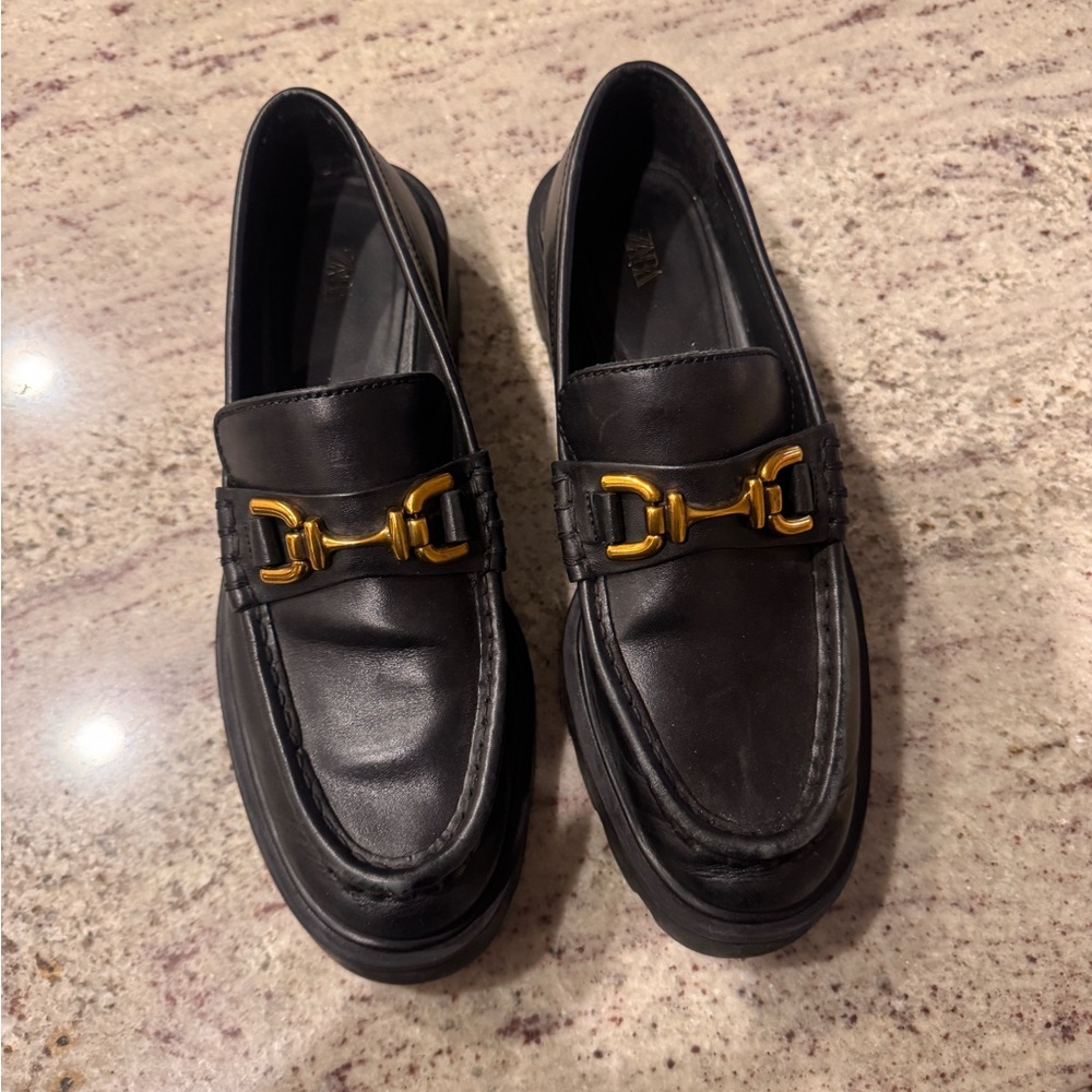 Zara loafers